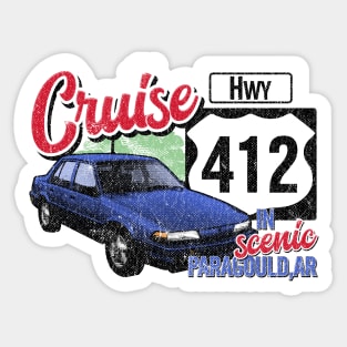 Cruise Highway 412 Sticker